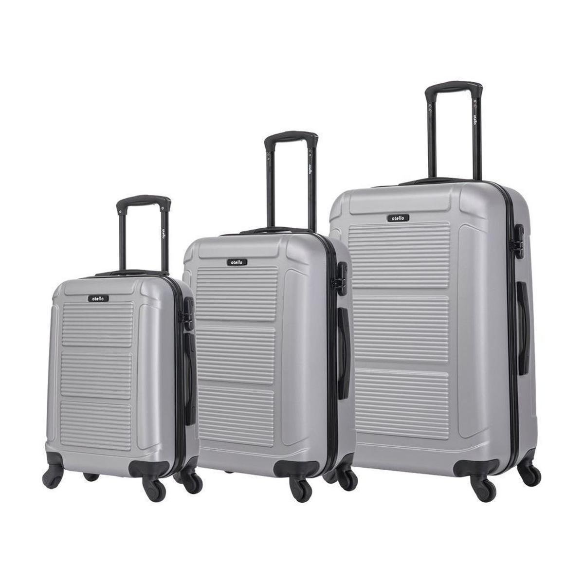 Kit Mala Viagem Otello Luggage 3Pçs P/M/G 15 23 e 30Kg Rodas 360 Menor preço em Kit Mala Viagem Otello Luggage 3Pçs P/M/G 15 23 e 30Kg Rodas 360