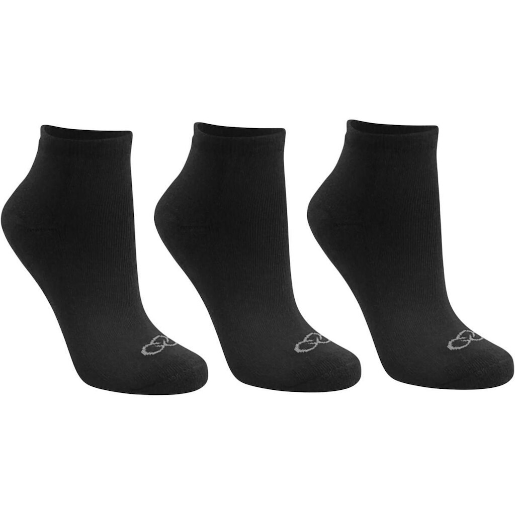 Kit Meia 3 Pares Unissex Esportivas Cano Curto em Algodão Olympikus Basic OIMSA81920