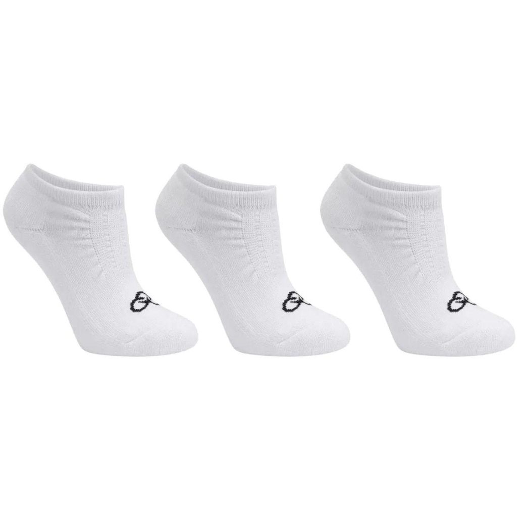 Kit Meia 3 Pares Unissex Esportivas Cano Curto em Algodão Olympikus Basic OIMSA81920