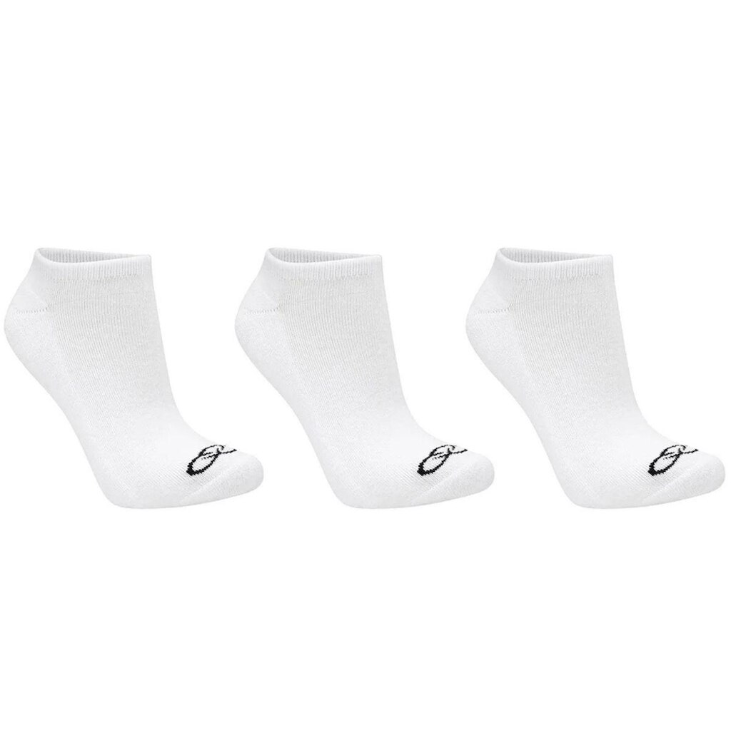 Kit Meia 3 Pares Unissex Esportivas Cano Curto em Algodão Olympikus Basic OIWSA81919