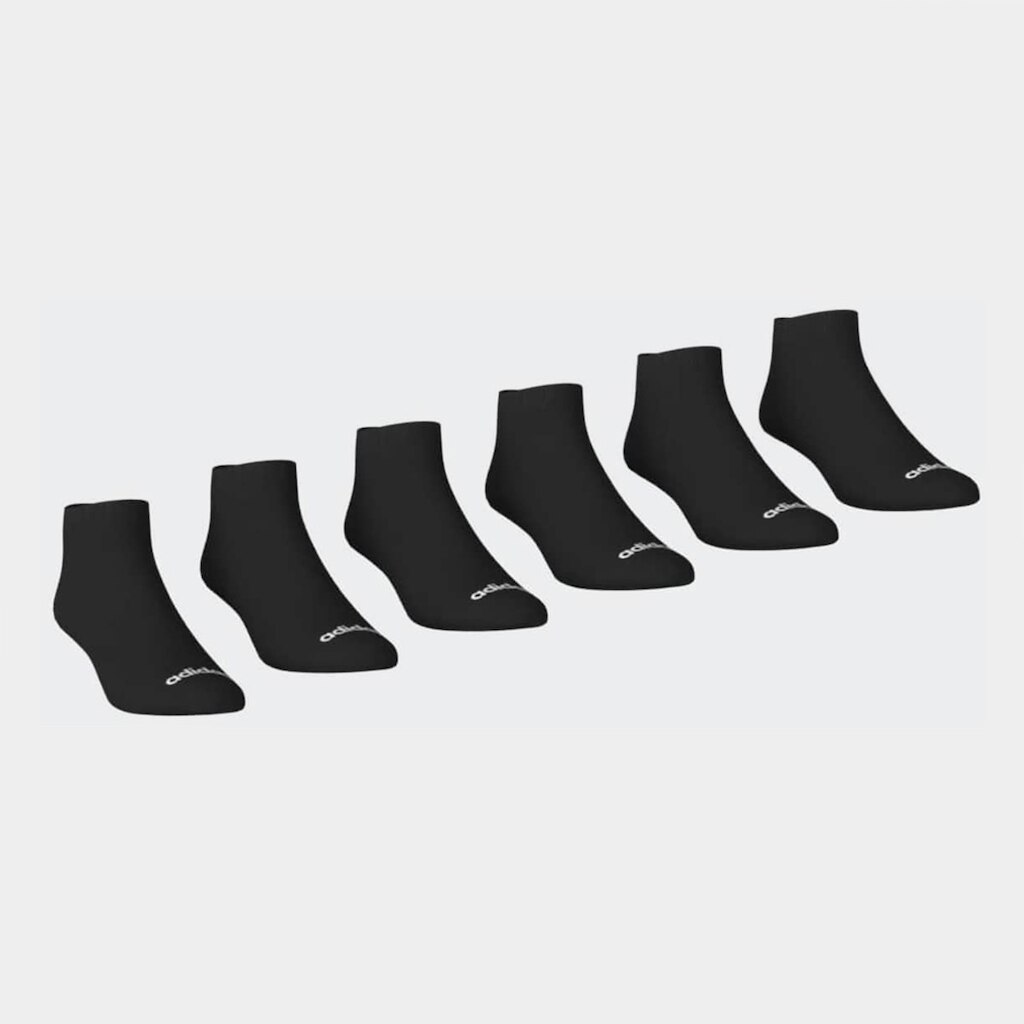 Kit Meia Adidas Cano Baixo 6 Pares