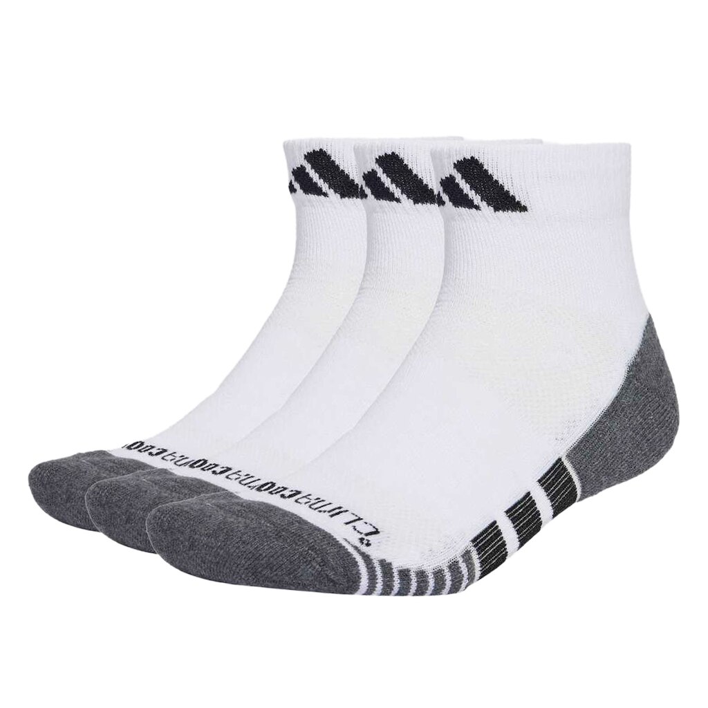 Kit Meia Adidas Cano Médio - 3 Pares