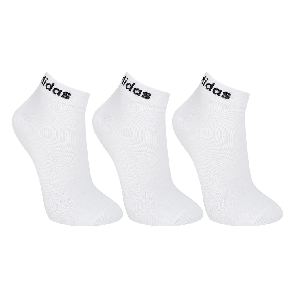 Kit Meia Adidas Cano Médio Com 3 Pares