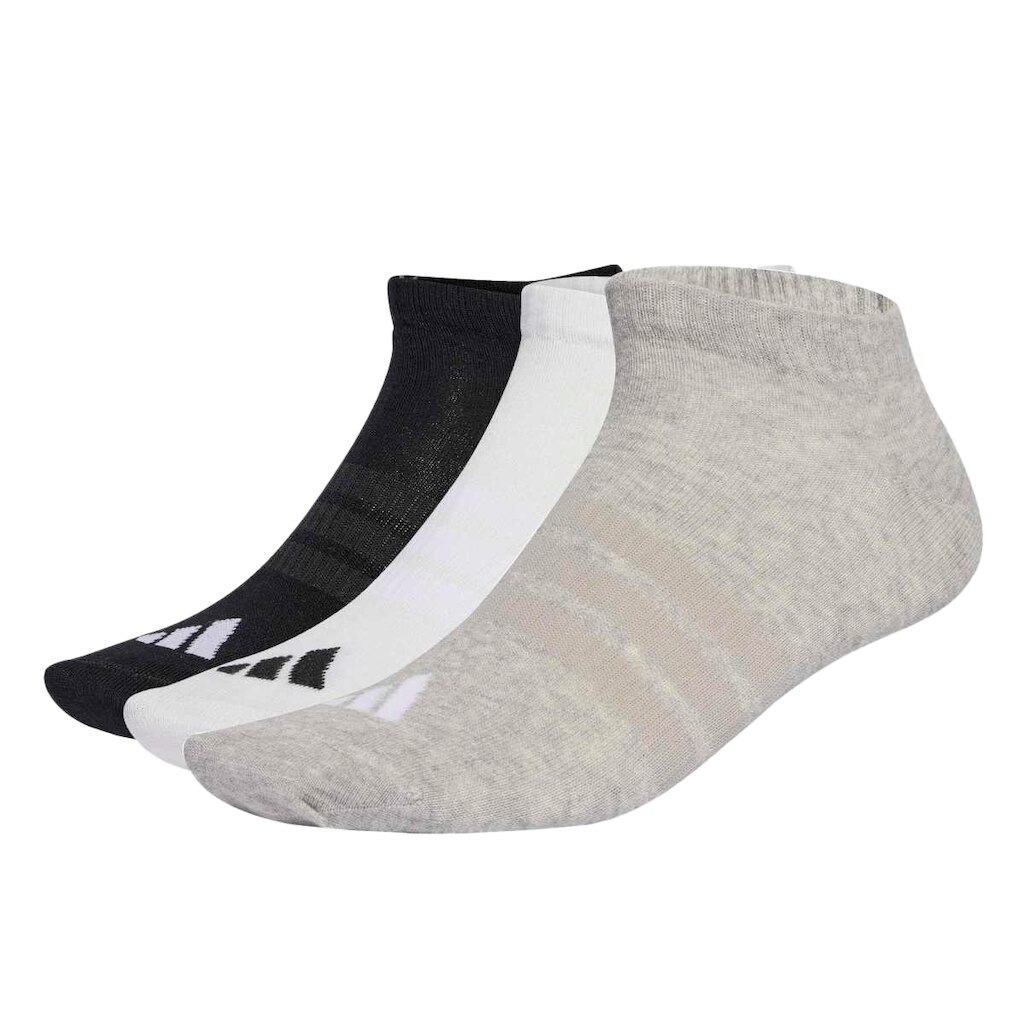 Kit Meia Adidas Invisível - 3 Pares