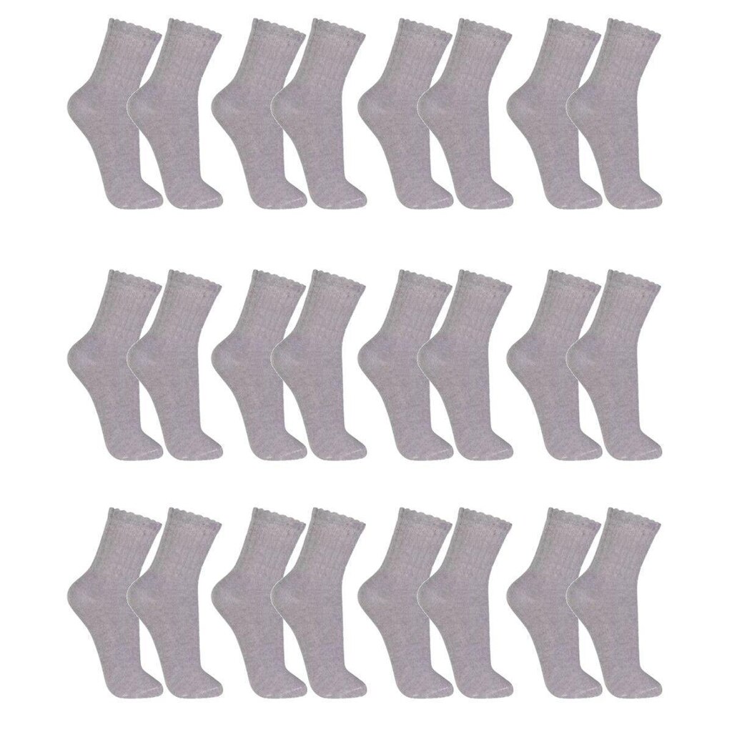 Kit Meia Bruck Store Cano Longo Sport Masculina Lisas 12 Pares