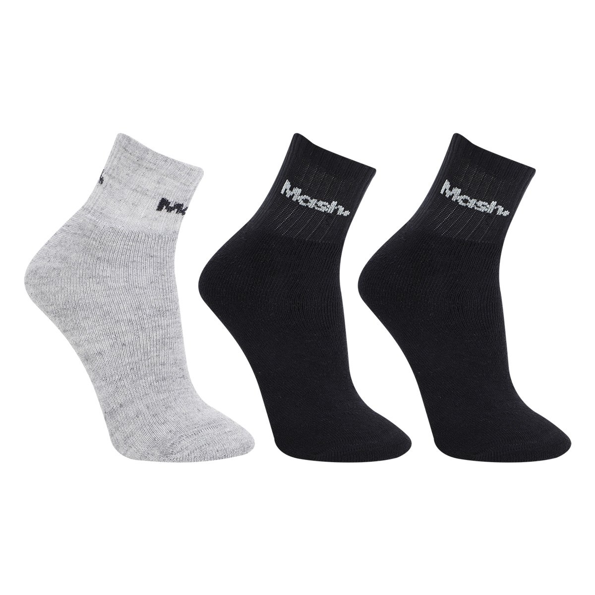 Kit Meia Cano Curto Mash Masculina 3 Pares Menor preço em Kit Meia Cano Curto Mash Masculina 3 Pares