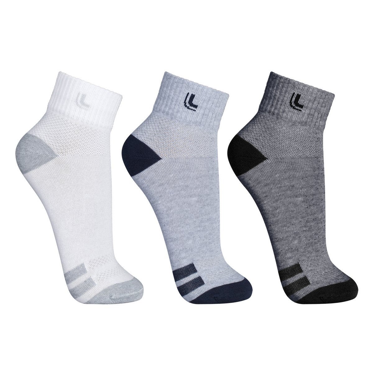 Kit Meia Cano Médio Lupo Am Sport 3 Pares - Cinza+Branco é ruim? Kit Meia Cano Médio Lupo Am Sport 3 Pares - Cinza+Branco é boa?