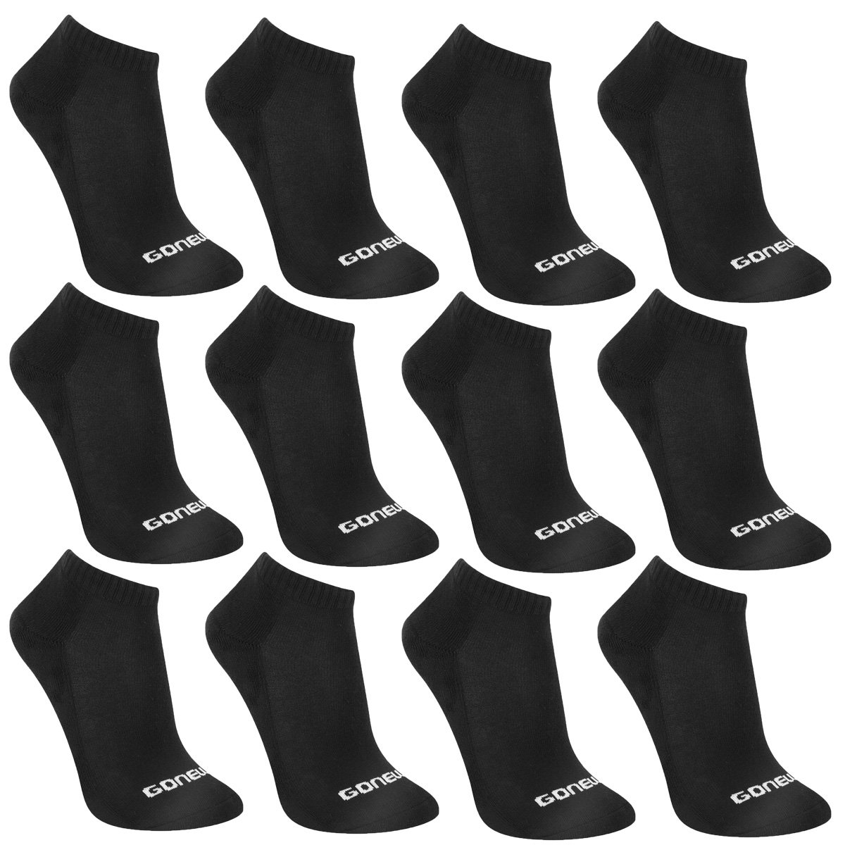 Kit Meia Gonew Sem Cano Básica C/12 Pares - Preto é ruim? Kit Meia Gonew Sem Cano Básica C/12 Pares - Preto é boa?