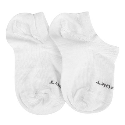 Kit Meia Infantil Lupo Básico Invisível 2 Pares Menina - Feminino