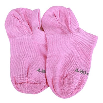 Kit Meia Infantil Lupo Básico Invisível 2 Pares Menina - Feminino