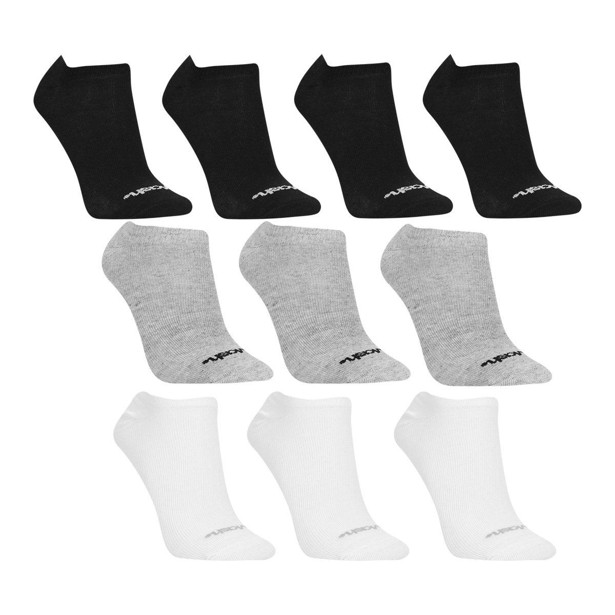 Kit Meia Invisível Mash Pacote 10 Pares Masculino - Preto+Cinza é ruim? Kit Meia Invisível Mash Pacote 10 Pares Masculino - Preto+Cinza é boa?