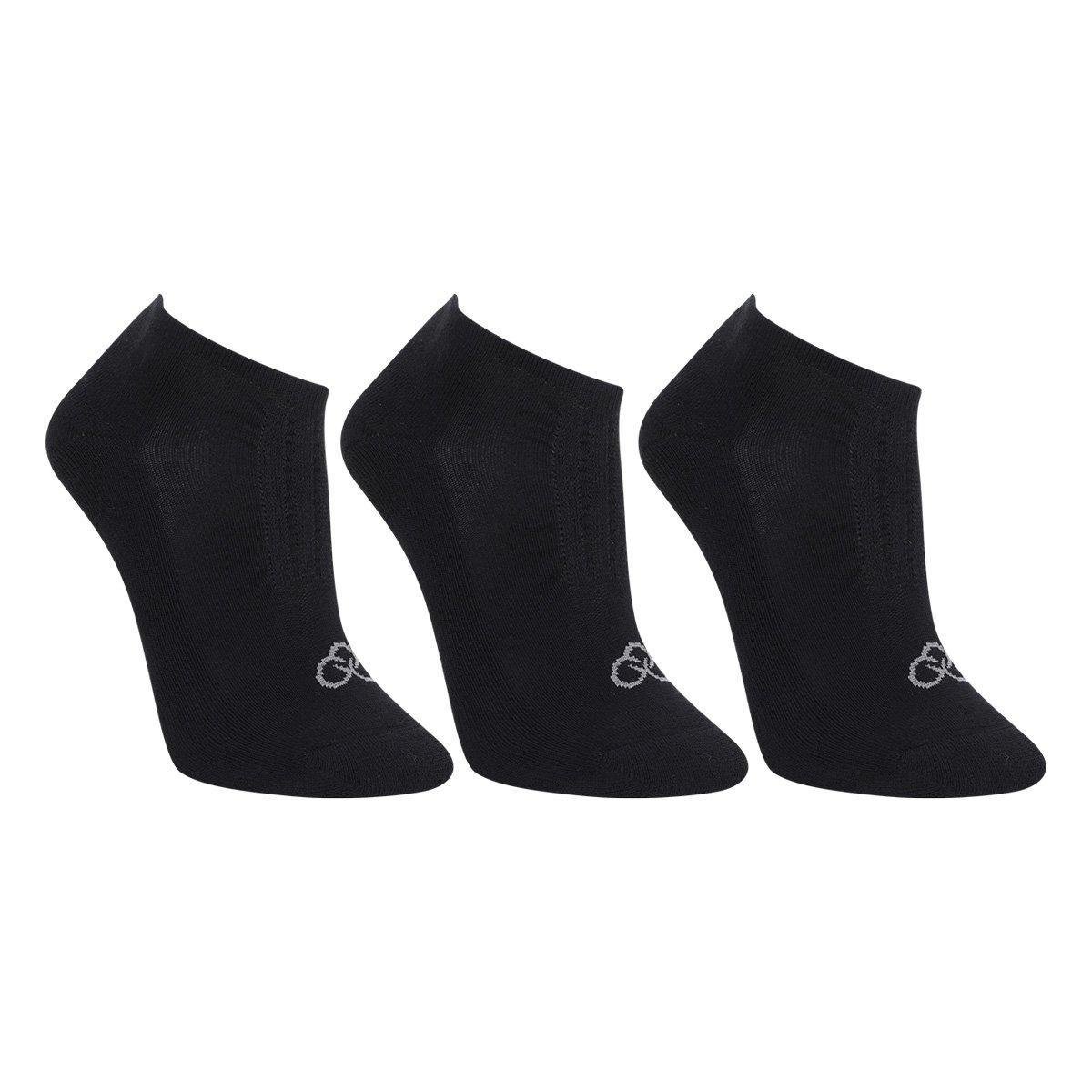 Kit Meia Invisível Olympikus C/ 3 Pares Masculina Menor preço em Kit Meia Invisível Olympikus C/ 3 Pares Masculina