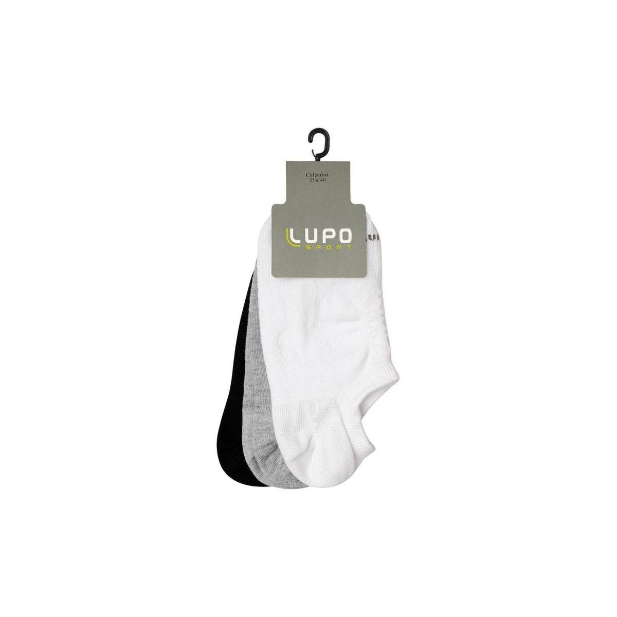 Kit Meia Lupo Cano Invisível Sport Pacote 3 Pares 3270 Menor preço em Kit Meia Lupo Cano Invisível Sport Pacote 3 Pares 3270