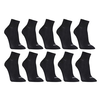 Kit Meia Mash Cano Curto Masculina 10 Pares - Masculino