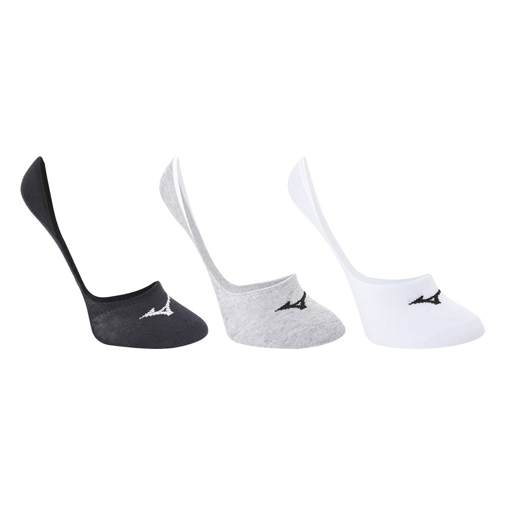 Kit Meia Mizuno Cano Invisível Cronos c/ 3 Pares