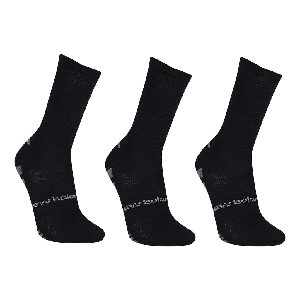 Kit Meia New Balance Cano Alto Com 3 Pares Feminina