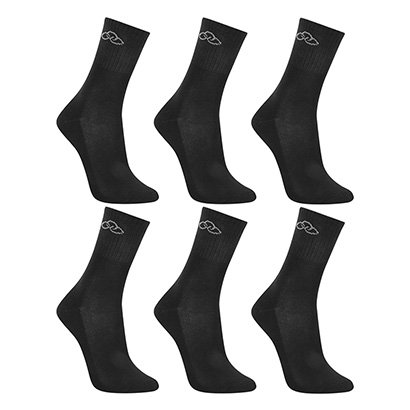 Kit Meia Olympikus Cano Médio C/ 6 Pares Feminina - Feminino