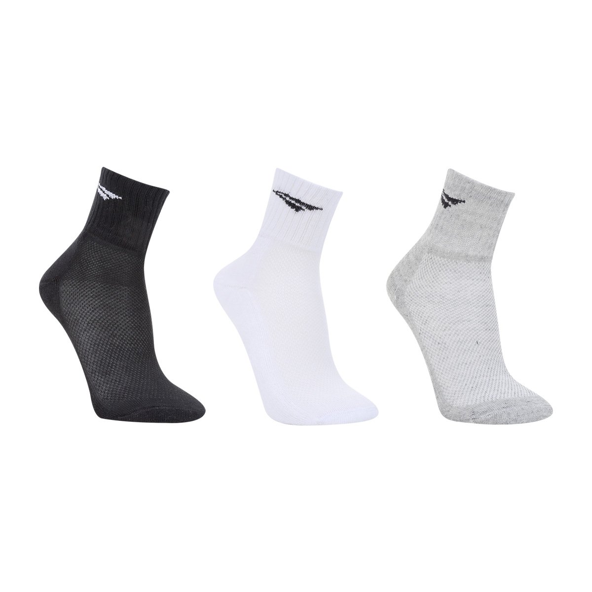 Kit Meia Penalty Cano Médio Esportiva X c/ 3 Pares - Branco+Preto Menor preço em Kit Meia Penalty Cano Médio Esportiva X c/ 3 Pares - Branco+Preto