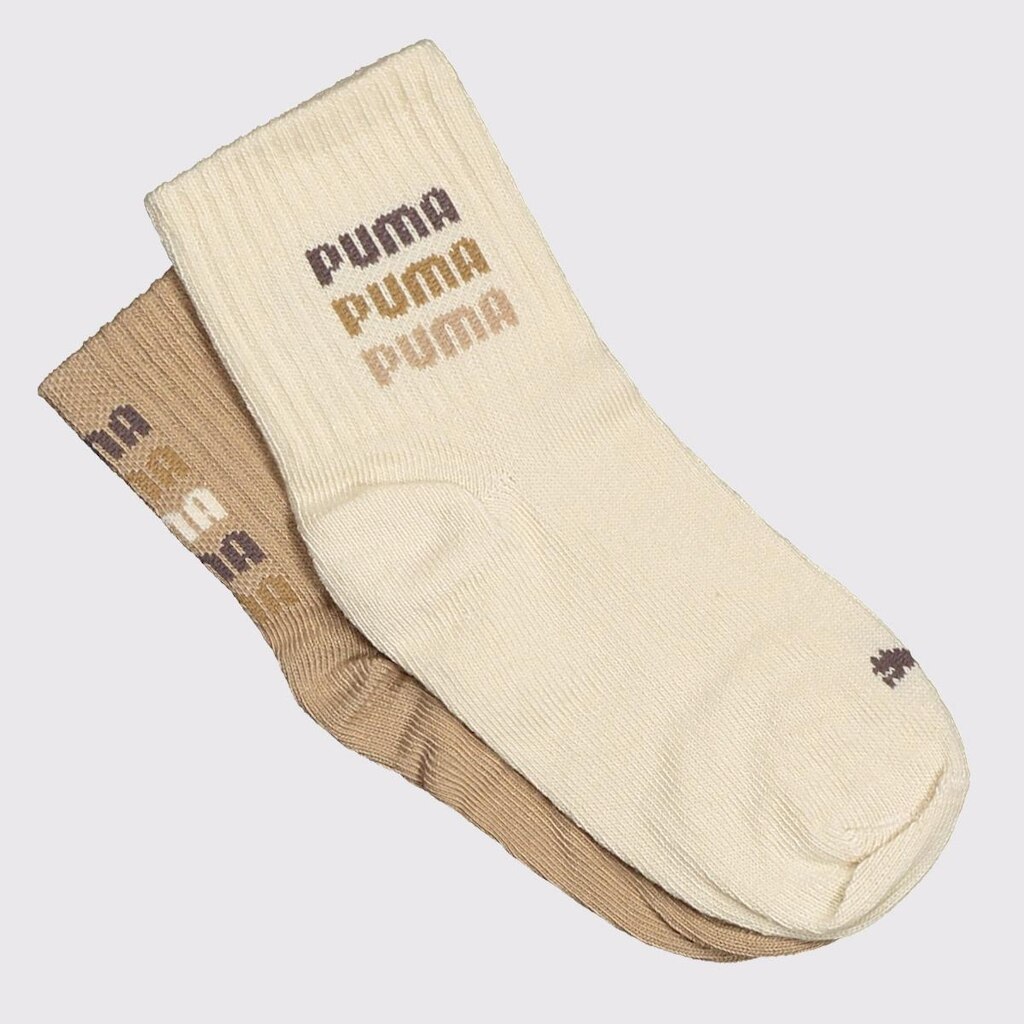 Kit Meia Puma Cano Longo 2 Pares Infantil