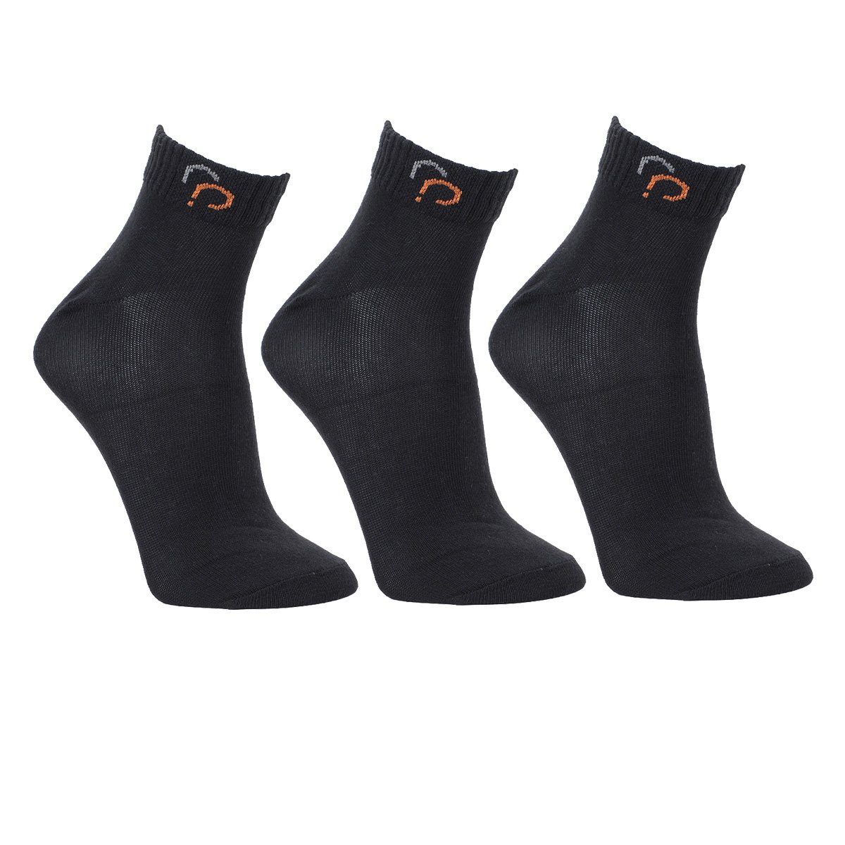 Kit Meia RP Básica Cano Curto Masculino 3 Pares - Preto Menor preço em Kit Meia RP Básica Cano Curto Masculino 3 Pares - Preto