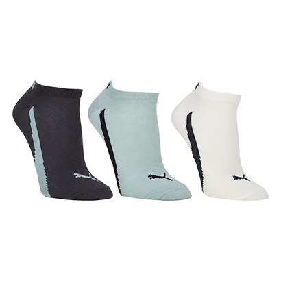 Kit Meia Sapatilha Puma Esportiva C/ 3 Pares Masculina - Masculino