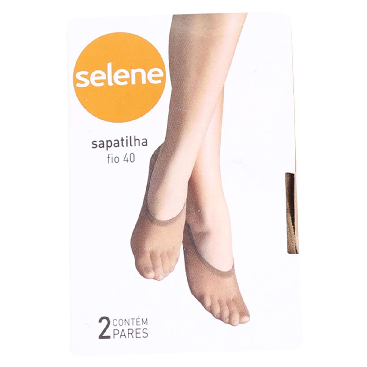 Kit Meia Sapatilha Selene Fio 40 2 Pares Feminino Menor preço em Kit Meia Sapatilha Selene Fio 40 2 Pares Feminino