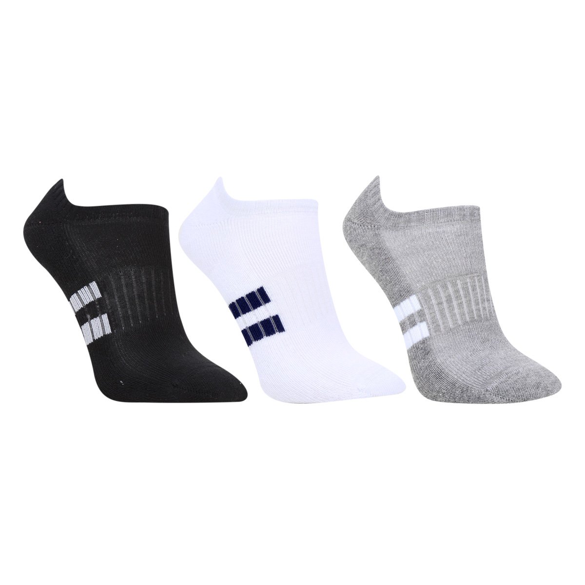 Kit Meia Selene Sem Cano Pacote C/ 3 Pares Masculina - Branco+Preto é ruim? Kit Meia Selene Sem Cano Pacote C/ 3 Pares Masculina - Branco+Preto é boa?