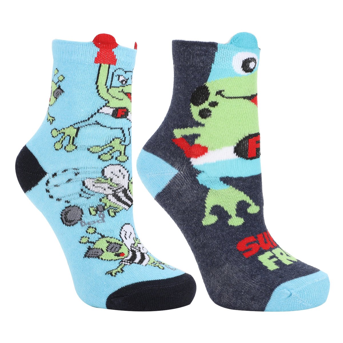 Kit Meia Soquete Infantil Cia da Meia 3D Menino 2 Pares - Azul Menor preço em Kit Meia Soquete Infantil Cia da Meia 3D Menino 2 Pares - Azul