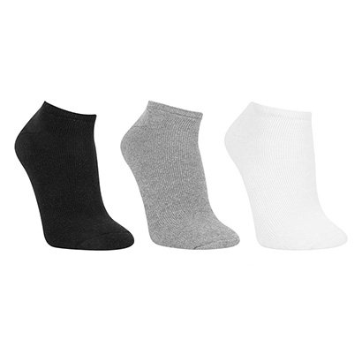 Kit Meia Trifil Atoalhada Cano Curto Masculina 6 Pares - Masculino