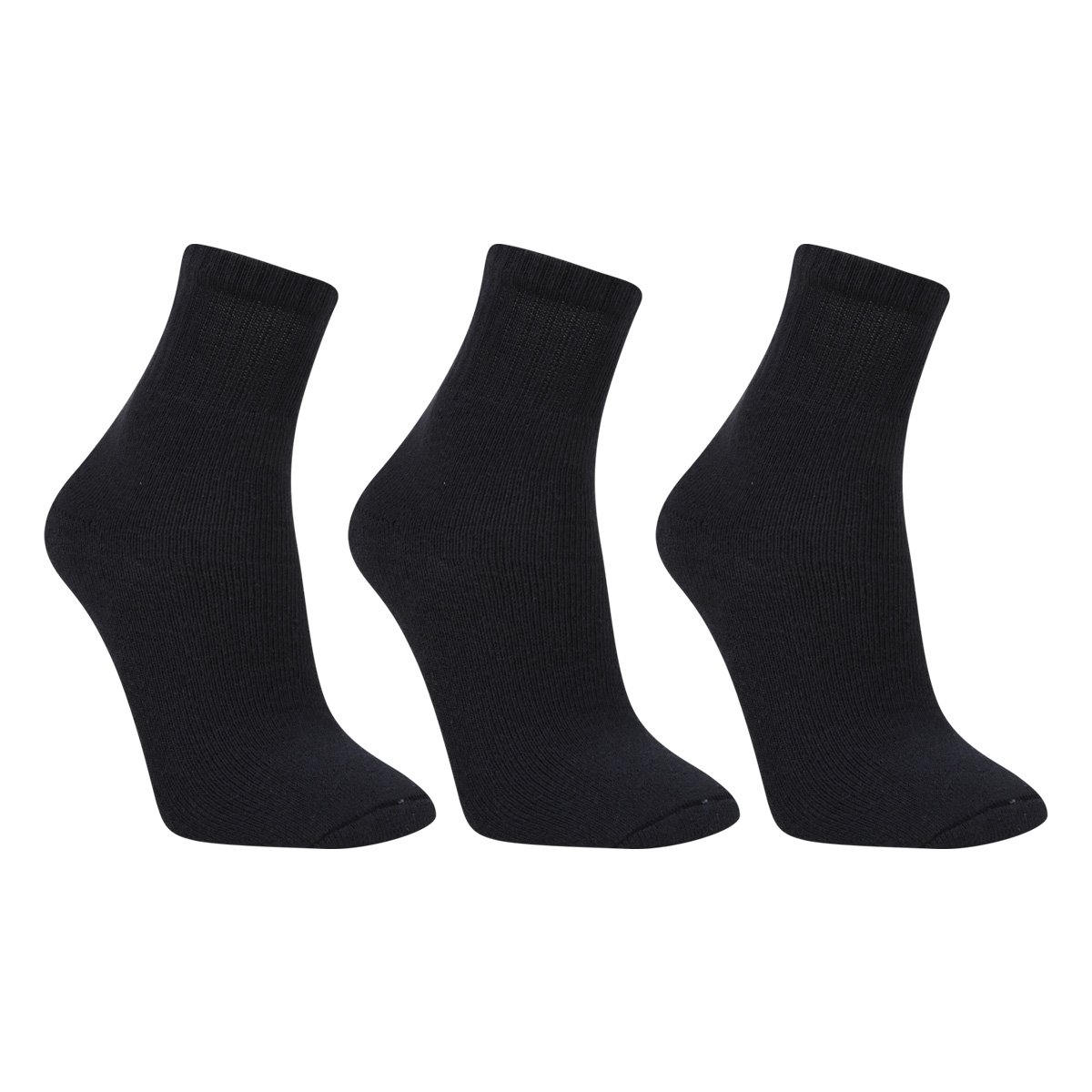 Kit Meia Trifil Cano Médio Atoalhada 3 Pares Masculino - Preto Menor preço em Kit Meia Trifil Cano Médio Atoalhada 3 Pares Masculino - Preto