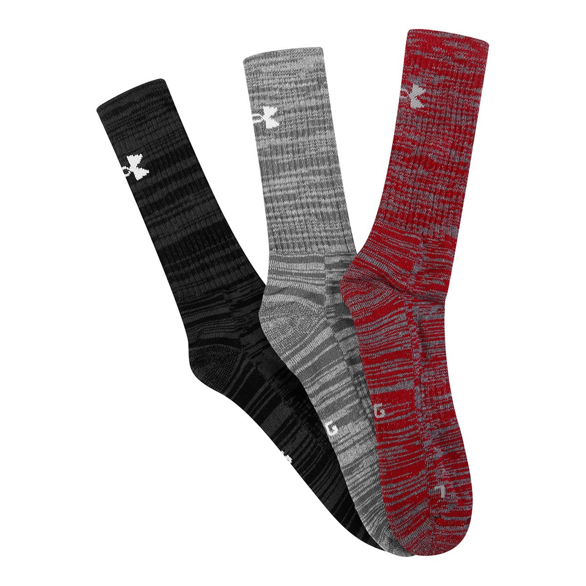 Kit Meia Under Armour Heatgear Tech c/ 3 Pares - Vermelho+Cinza é ruim? Kit Meia Under Armour Heatgear Tech c/ 3 Pares - Vermelho+Cinza é boa?