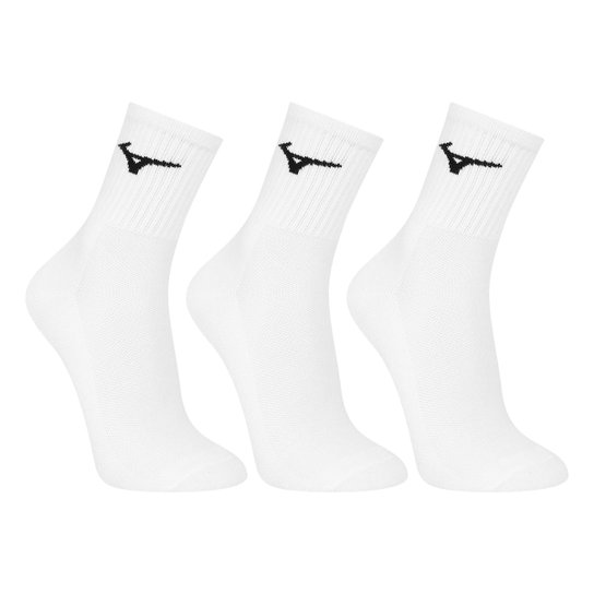 Kit Meias Cano Médio Mizuno Basic 3 Pares