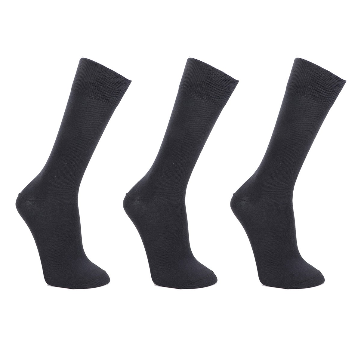 Kit Meias Lupo Cano Longo Sportwear Peças Masculinas - Preto Menor preço em Kit Meias Lupo Cano Longo Sportwear Peças Masculinas - Preto