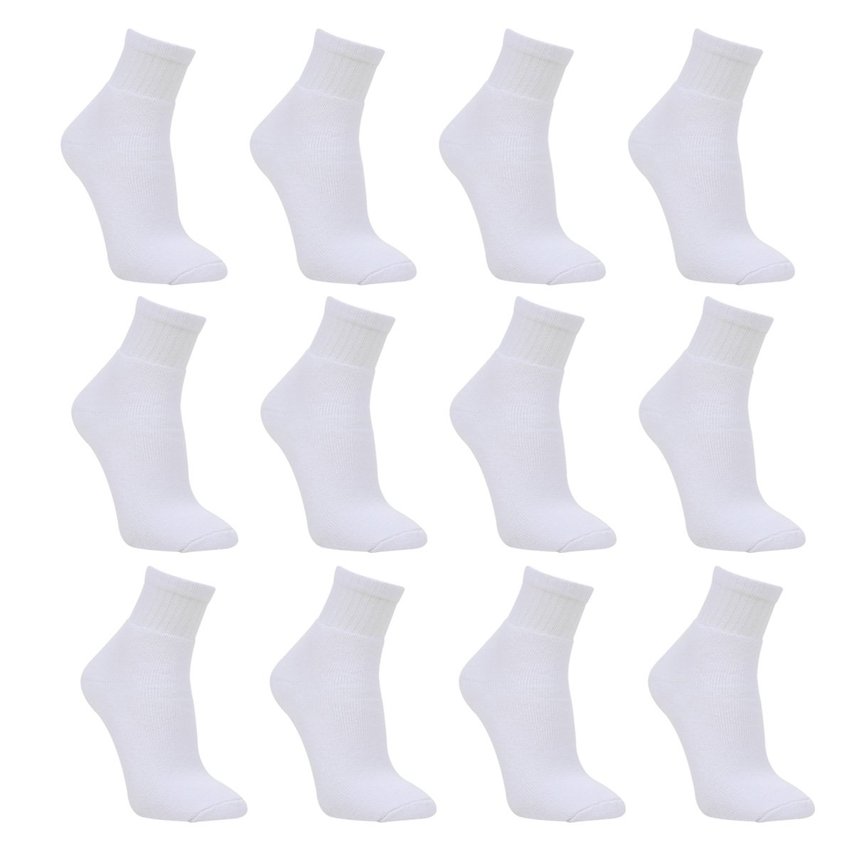 Kit Meias Trifil Cano Médio Atoalhada 12 Pares Unissex  - Branco é boa?