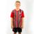 Kit Mini Craque São Paulo Infantil - Preto+Vermelho