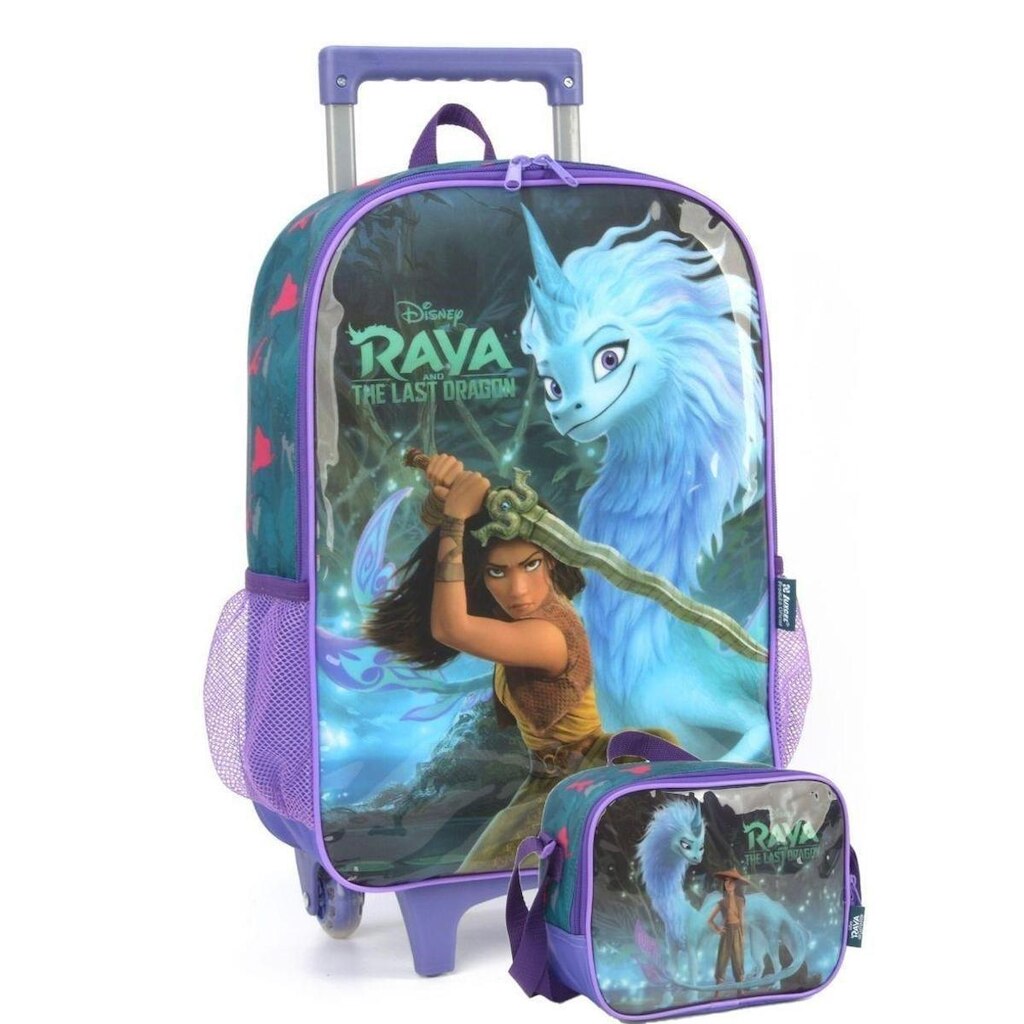 Kit Mochila de Rodinha Feminina Disney by Luxcel Ref.37572