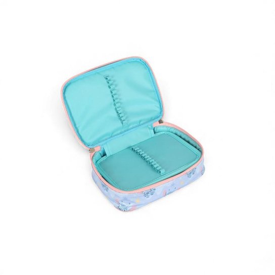 Kit Mochila Escolar Estojo Box Stitch Lilo Chaveiro Xepa