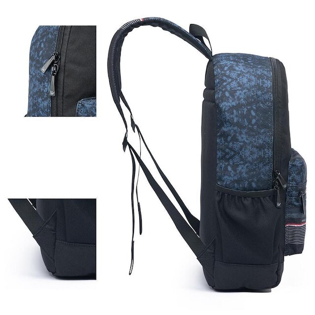 Kit Mochila Estojo Escolar Casual Masculino Hang Loose 19 Litros
