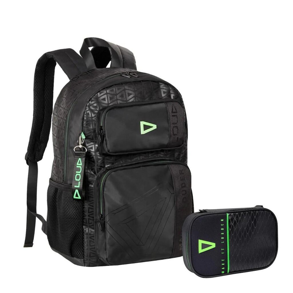 Kit Mochila Gamer E Estojo Box Loud Oficial Licenciada Gamer