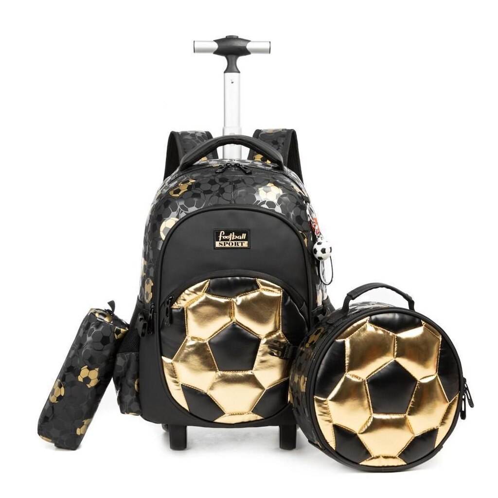 Kit Mochila Lequeen Escolar Menino 19 Litros Lancheira Termica Estojo