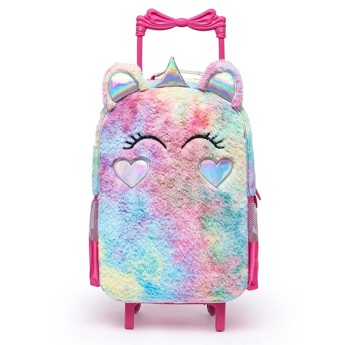 Kit Mochila Rodinha Estojo Lancheira Spector Unicórnio Infantil Menor preço em Kit Mochila Rodinha Estojo Lancheira Spector Unicórnio Infantil