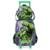 Kit Mochila Rodinhas Lancheira Luxcel Avengers Hulk Verde - Verde