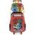Kit Mochila Rodinhas Lancheira Luxcel Harry Potter Vermelho - Vermelho