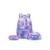 Kit Mochila Unicornio Infantil Bolsa Escolar Feminina Resistente - Lilás