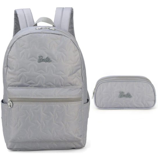 Kit Mochila+Estojo Luxcel Barbie 46821
