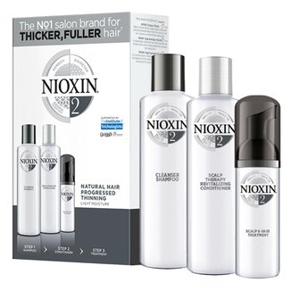 Kit Nioxin Sistemma 2 Cleanser Shampoo 150ml + Condicionador 150ml + Leave-in 50ml