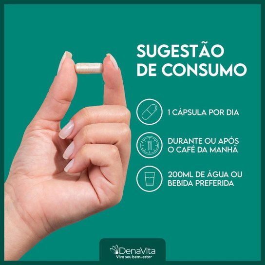 Kit NutriBalance, Coenzima Q10, Ômega 3, Vitamina E e Quitosana e Psyllium, Denavita