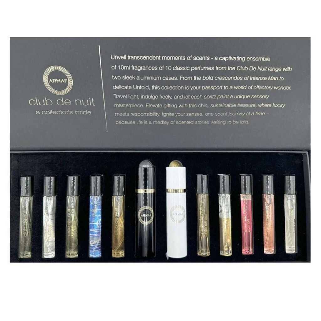 Kit Perfume Armaf Club De Nuit Edp Unissex 10 Unidades de 10ml