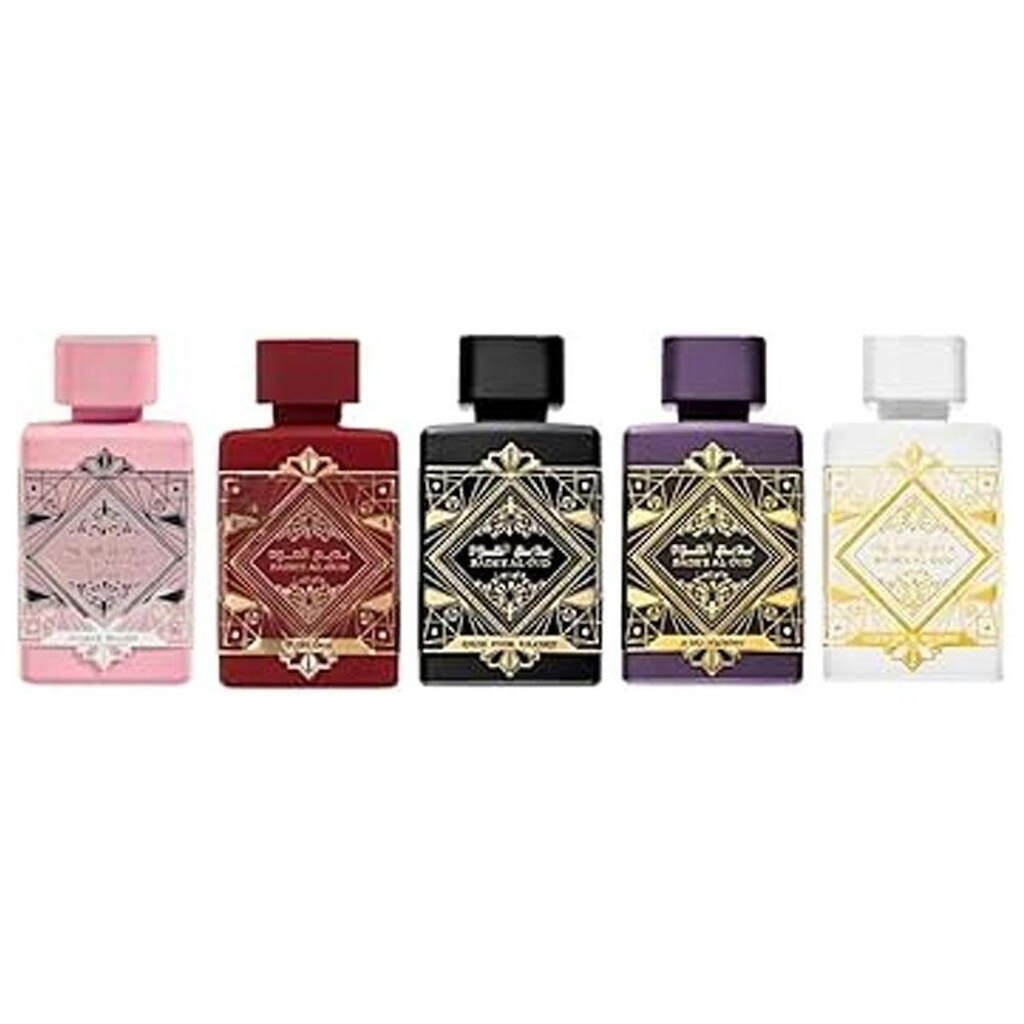 Kit Perfume Lattafa Bade'e Al Oud Collection Edp Unissex 5 unidades de 5ml