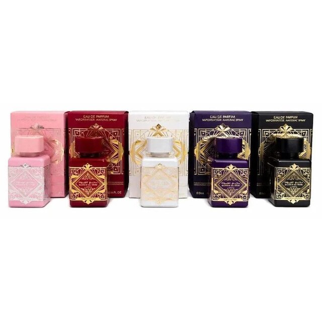 Kit Perfume Lattafa Bade'e Al Oud Collection Edp Unissex 5 unidades de 5ml